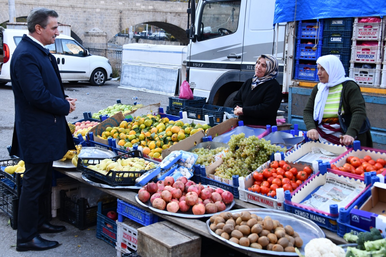 Vali Baruş Torul’da incelemelerde bulundu 18