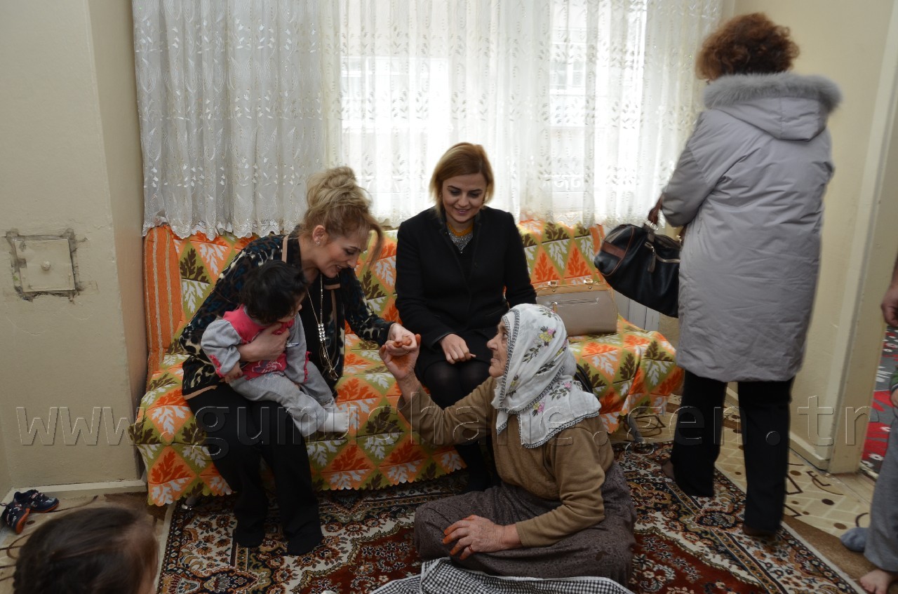 Şengül Yavuz'ün yaşlılara ziyaretleri devam ediyor 3