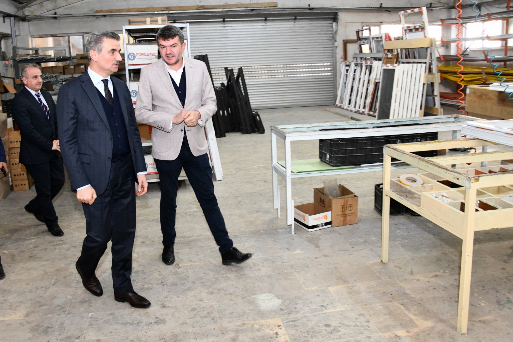 Vali Baruş, OSB’de incelemelerde bulundu 11