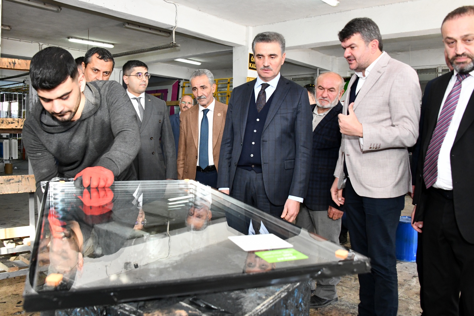 Vali Baruş, OSB’de incelemelerde bulundu 17