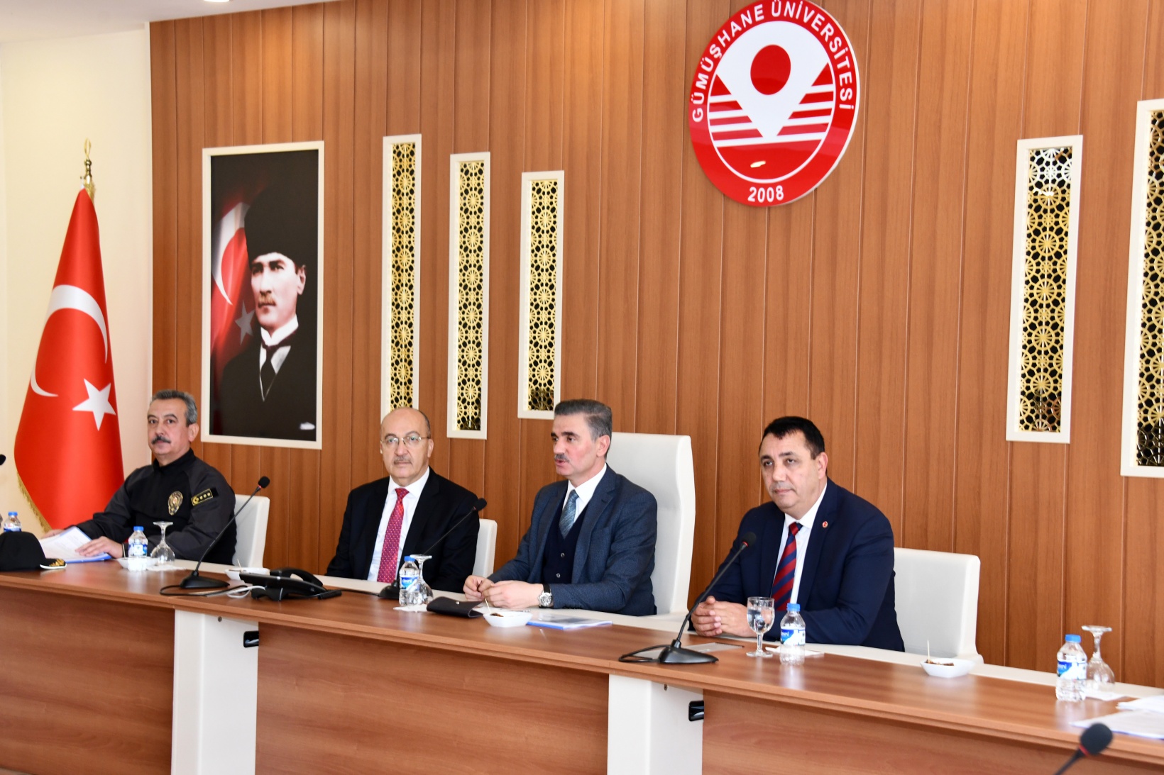 Gümüşhane Üniversitesinde Güvenlik Koordinasyon toplantısı yapıldı 6