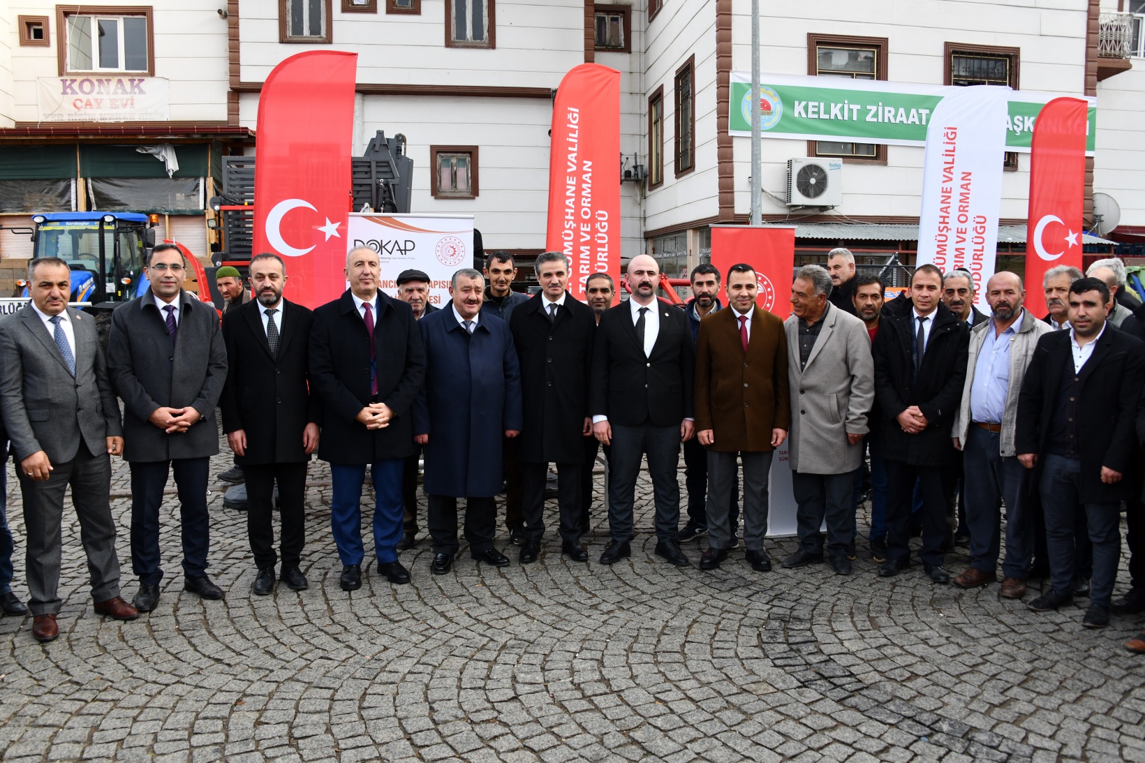Kelkit’te tarım makineleri dağıtım töreni yapıldı 9