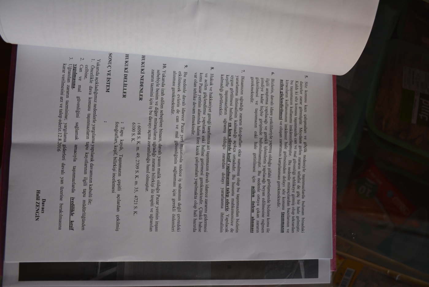 Pazaryeri inşaatı yargıya taşındı 3