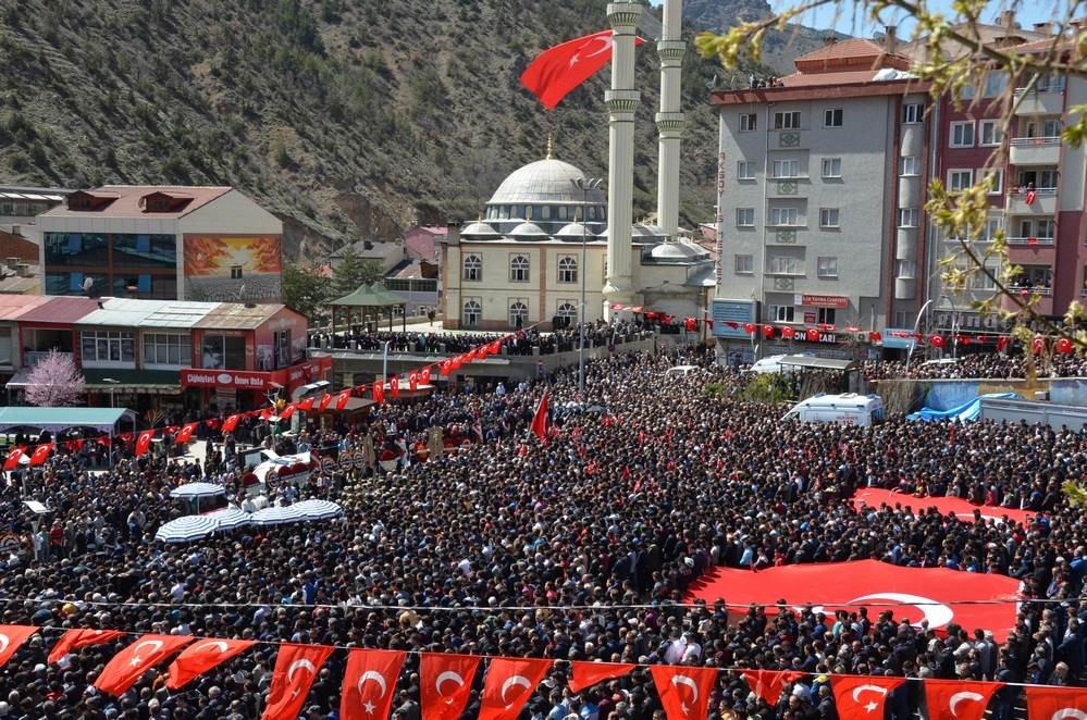 Gümüşhane Şehit Komiserini Uğurladı 35