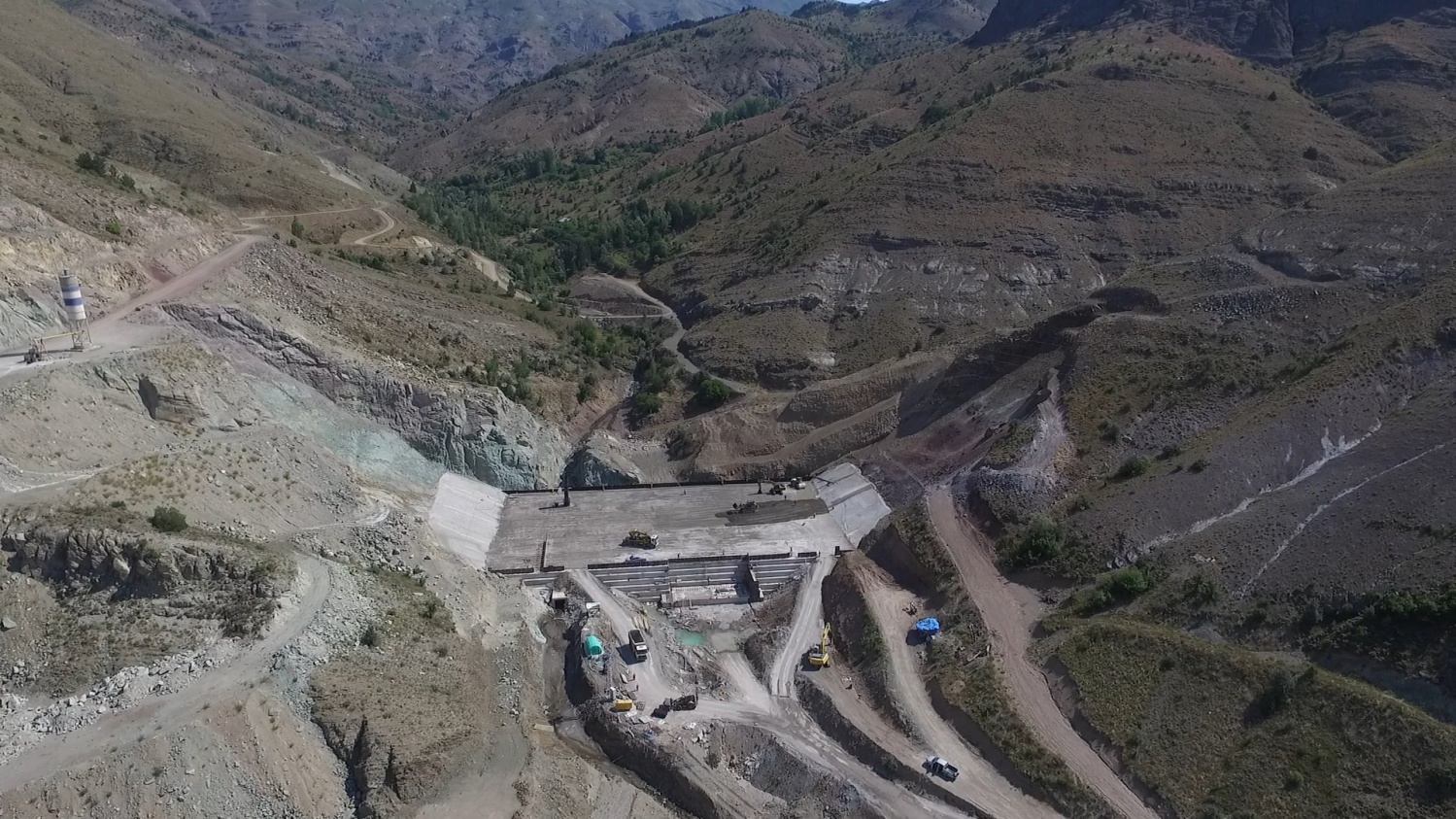 Bahçecik Barajında çalışmalar sürüyor 12