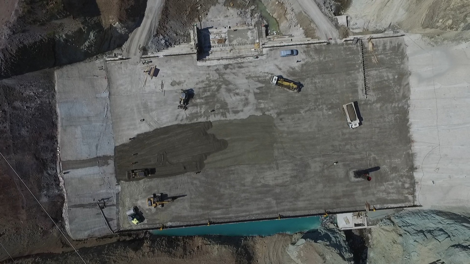 Bahçecik Barajında çalışmalar sürüyor 11