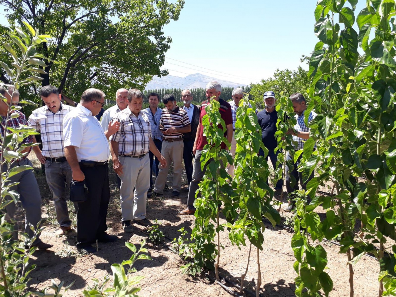 Gümüşhaneli çiftçilere teknik gezi 1