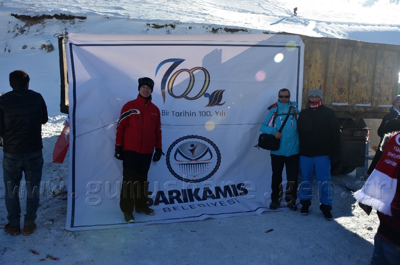 Gümüşhaneli dağcılar Sarıkamış’ta 1