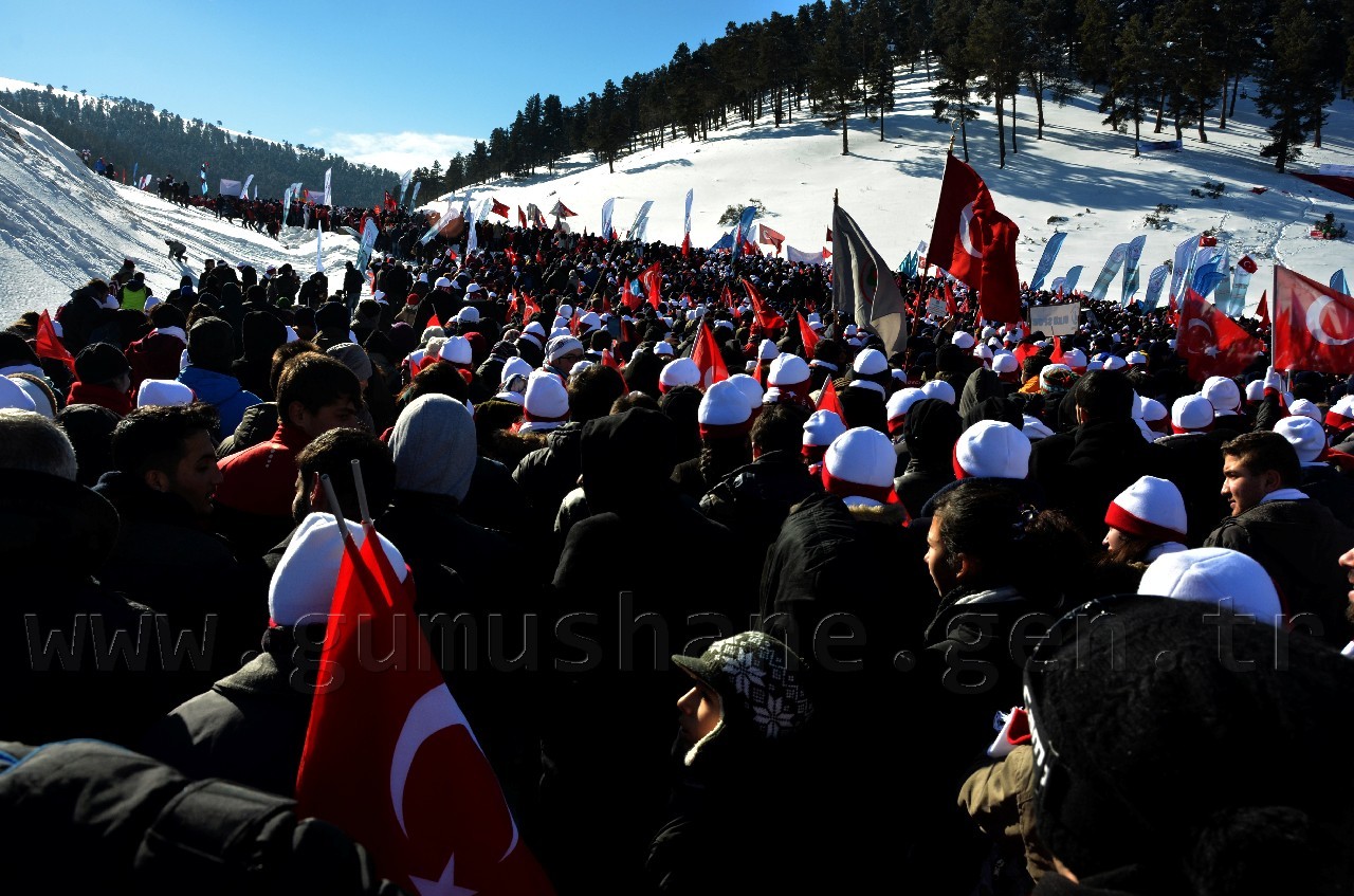 Gümüşhaneli dağcılar Sarıkamış’ta 2