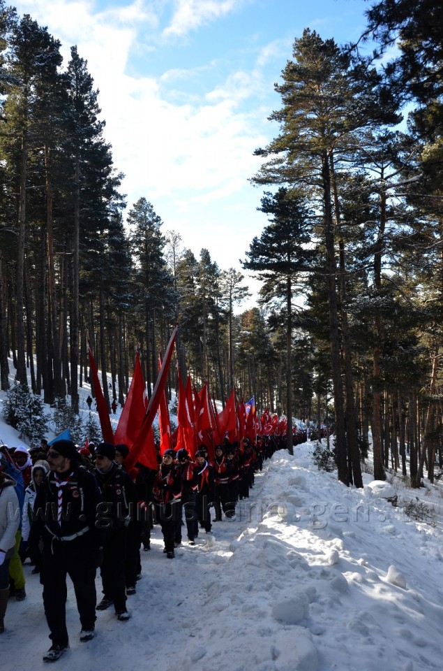 Gümüşhaneli dağcılar Sarıkamış’ta 4