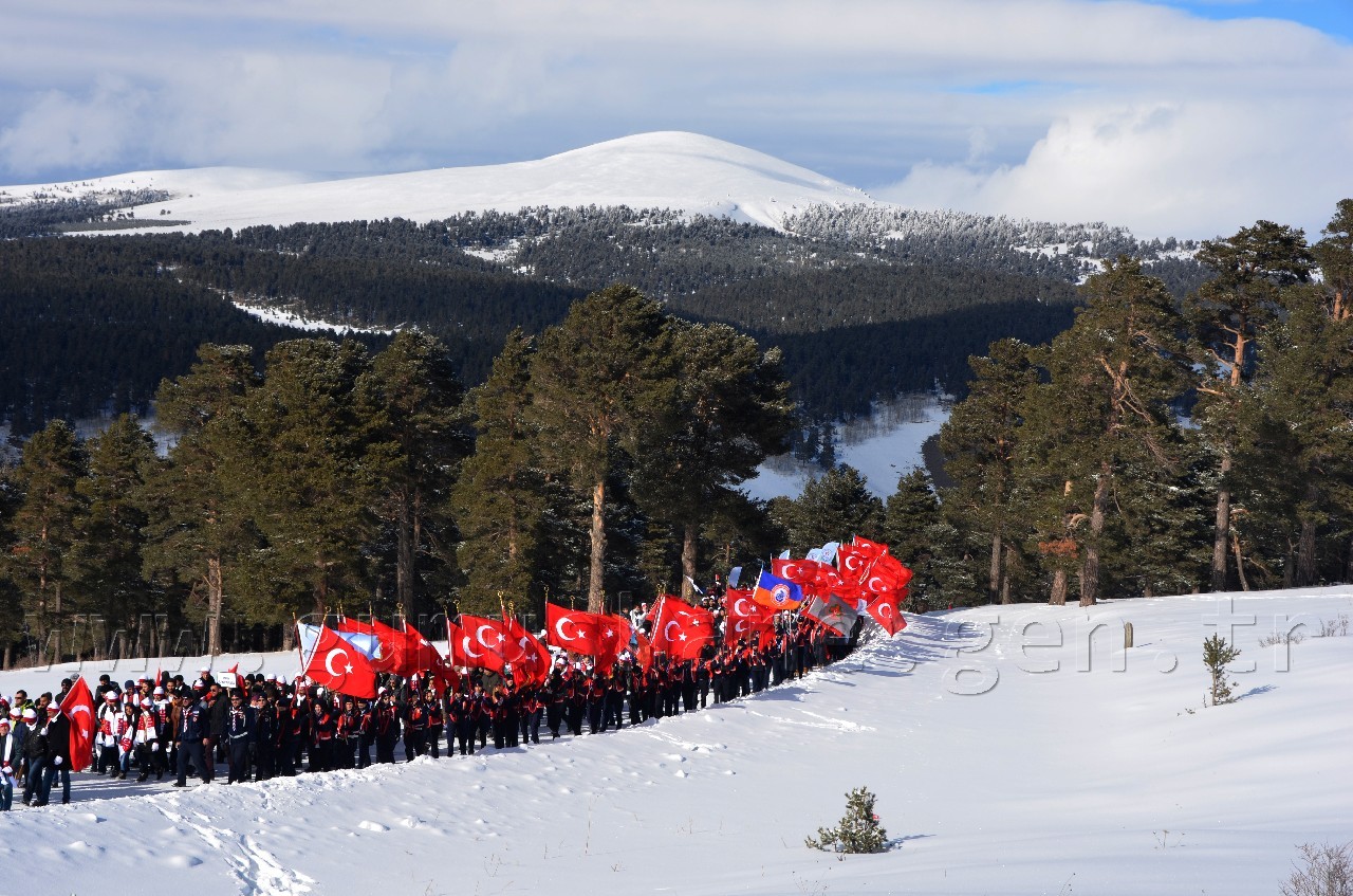 Gümüşhaneli dağcılar Sarıkamış’ta 5