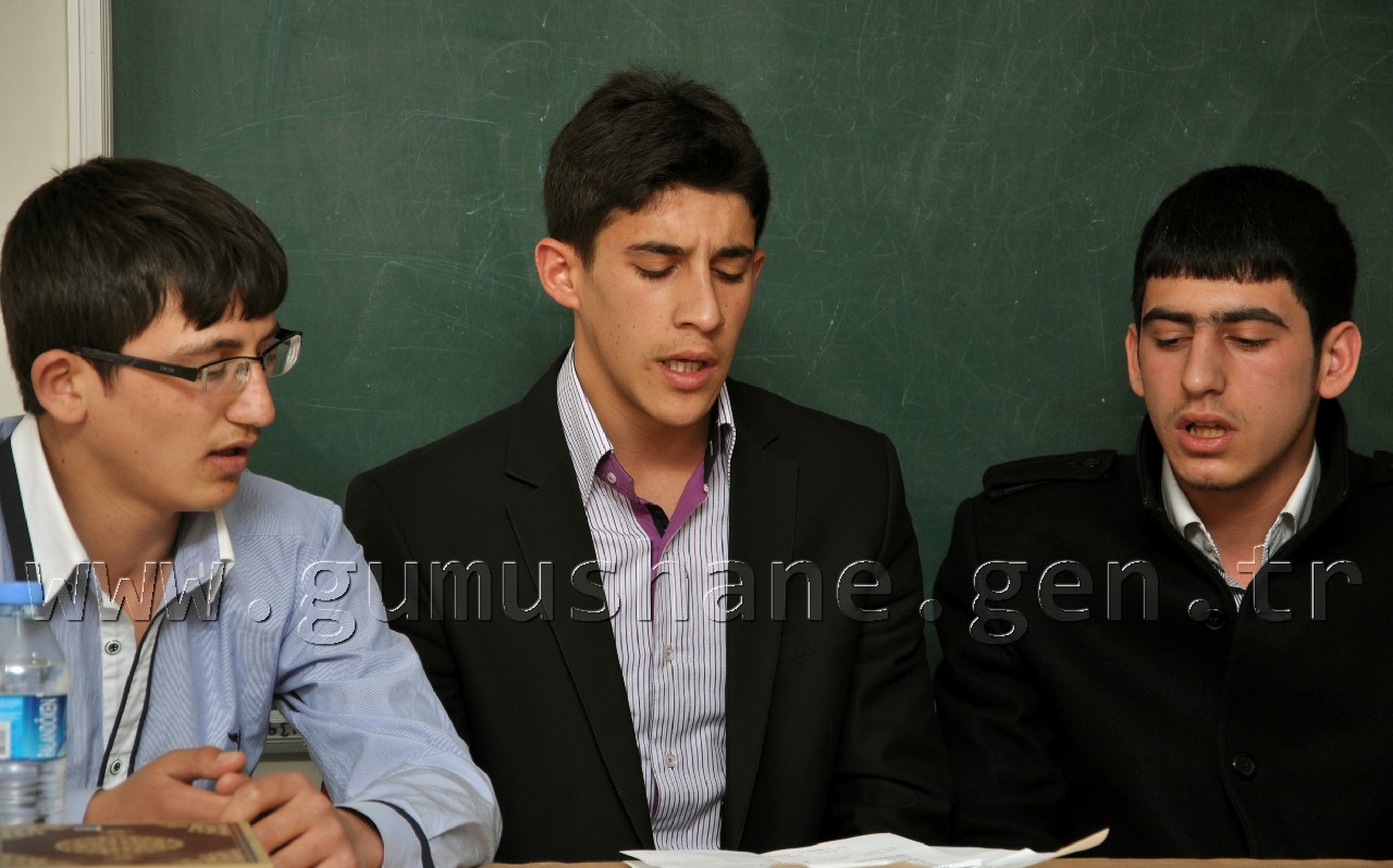 Gümüşhane'de Ezan Ve Kuran-I Kerim Okuma Yarışması Yapıldı 10