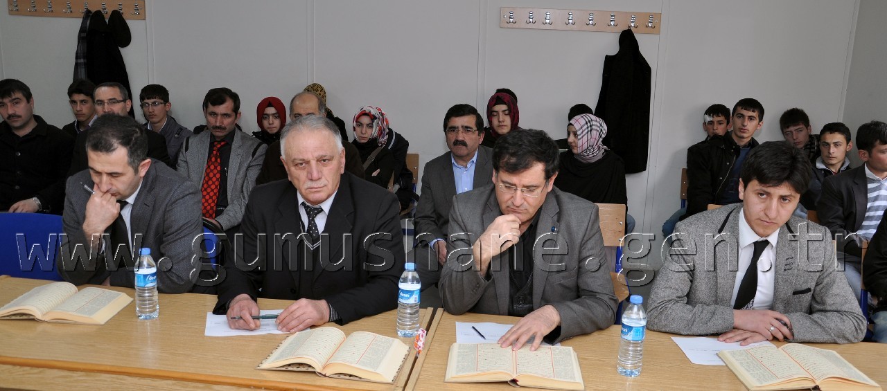 Gümüşhane'de Ezan Ve Kuran-I Kerim Okuma Yarışması Yapıldı 2