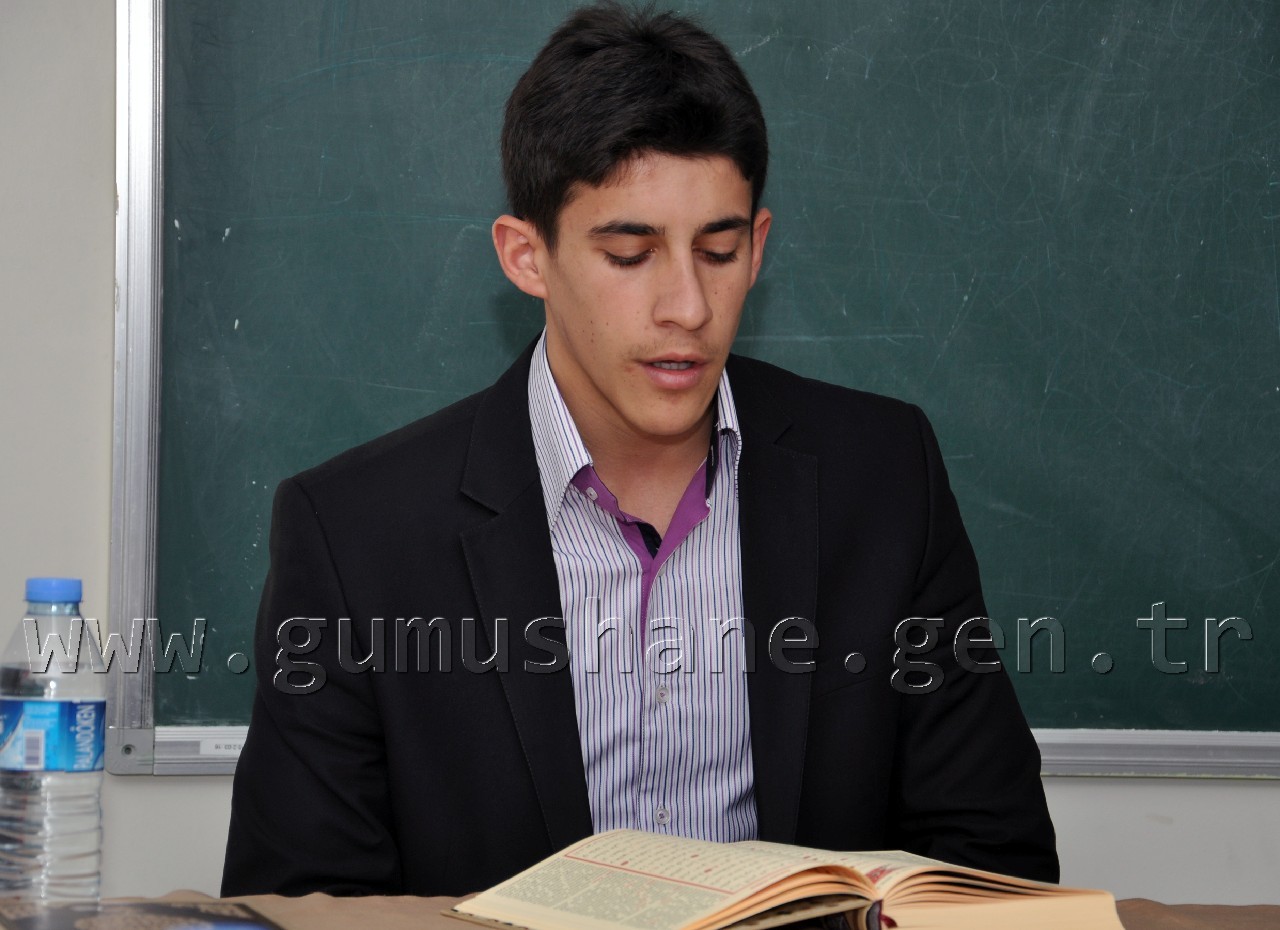 Gümüşhane'de Ezan Ve Kuran-I Kerim Okuma Yarışması Yapıldı 7