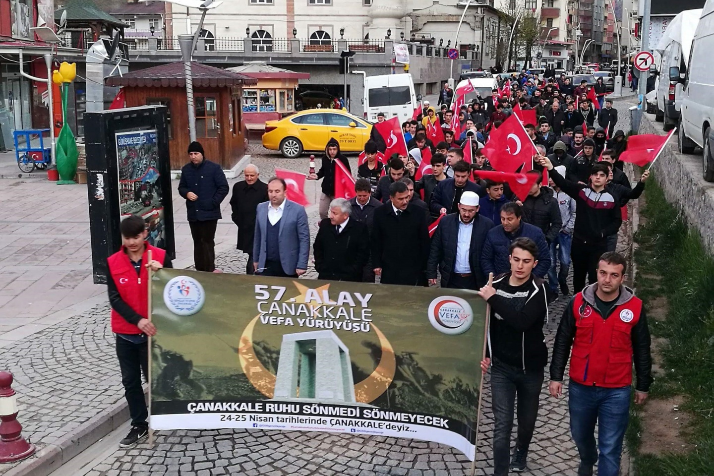 Gümüşhane’de 57.Alaya vefa yürüyüşü düzenlendi 6