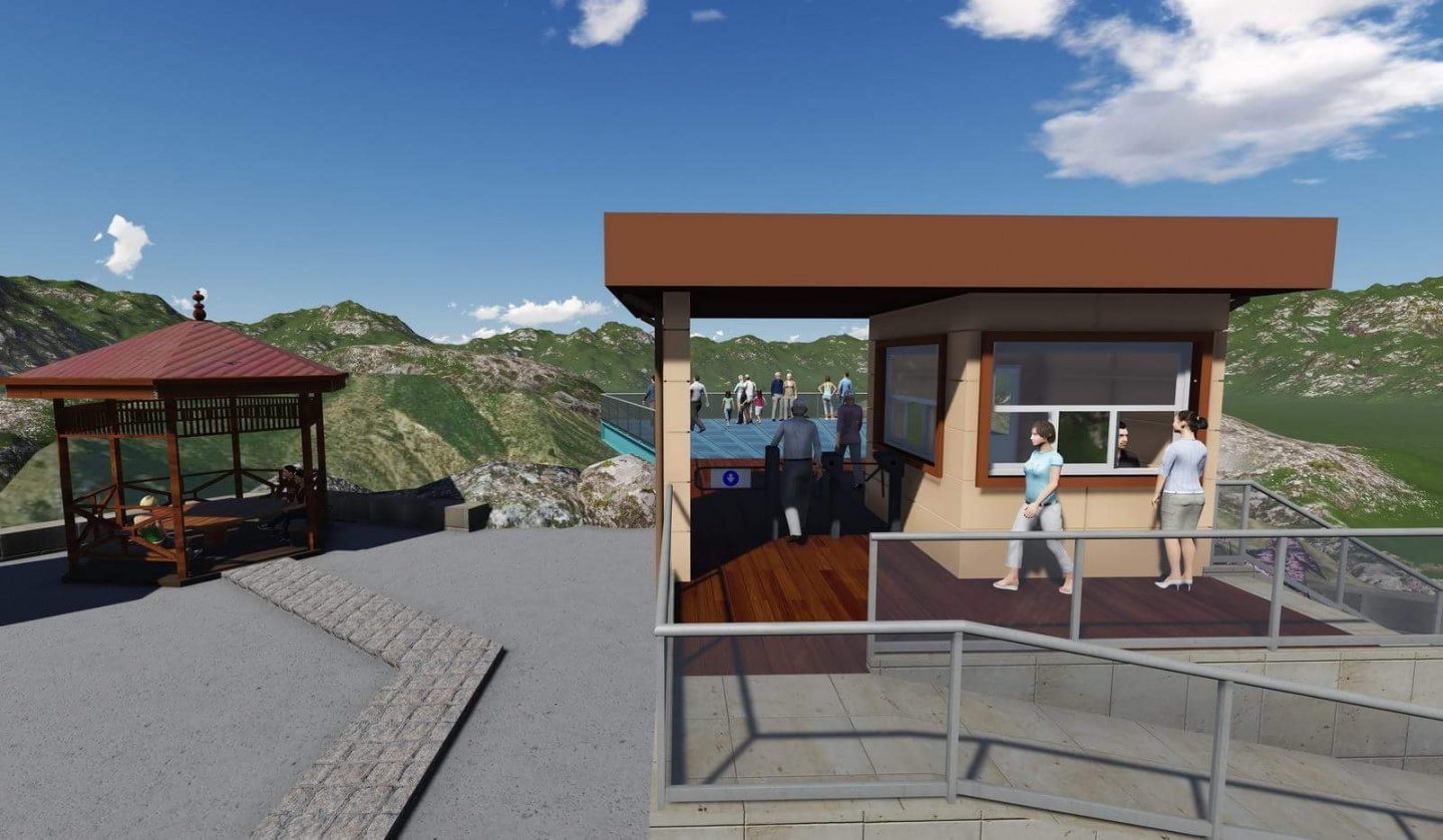 Torul Kalesinin cam seyir terası ihale edildi 1