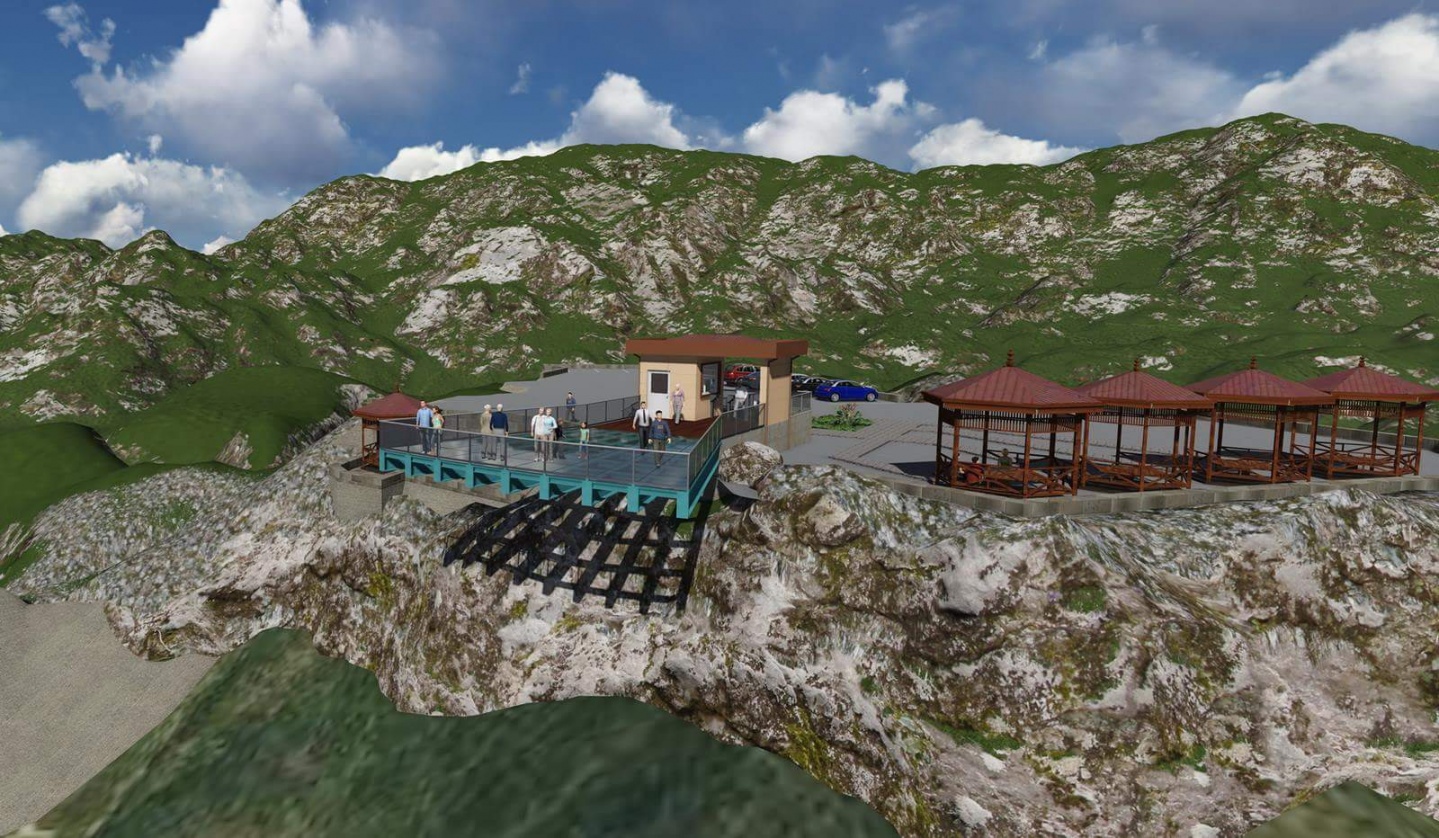 Torul Kalesinin cam seyir terası ihale edildi 8