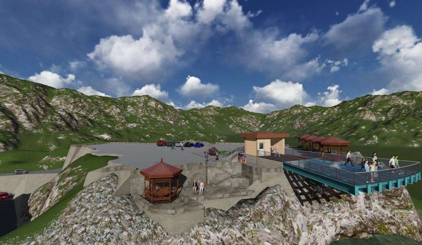 Torul Kalesinin cam seyir terası ihale edildi 7