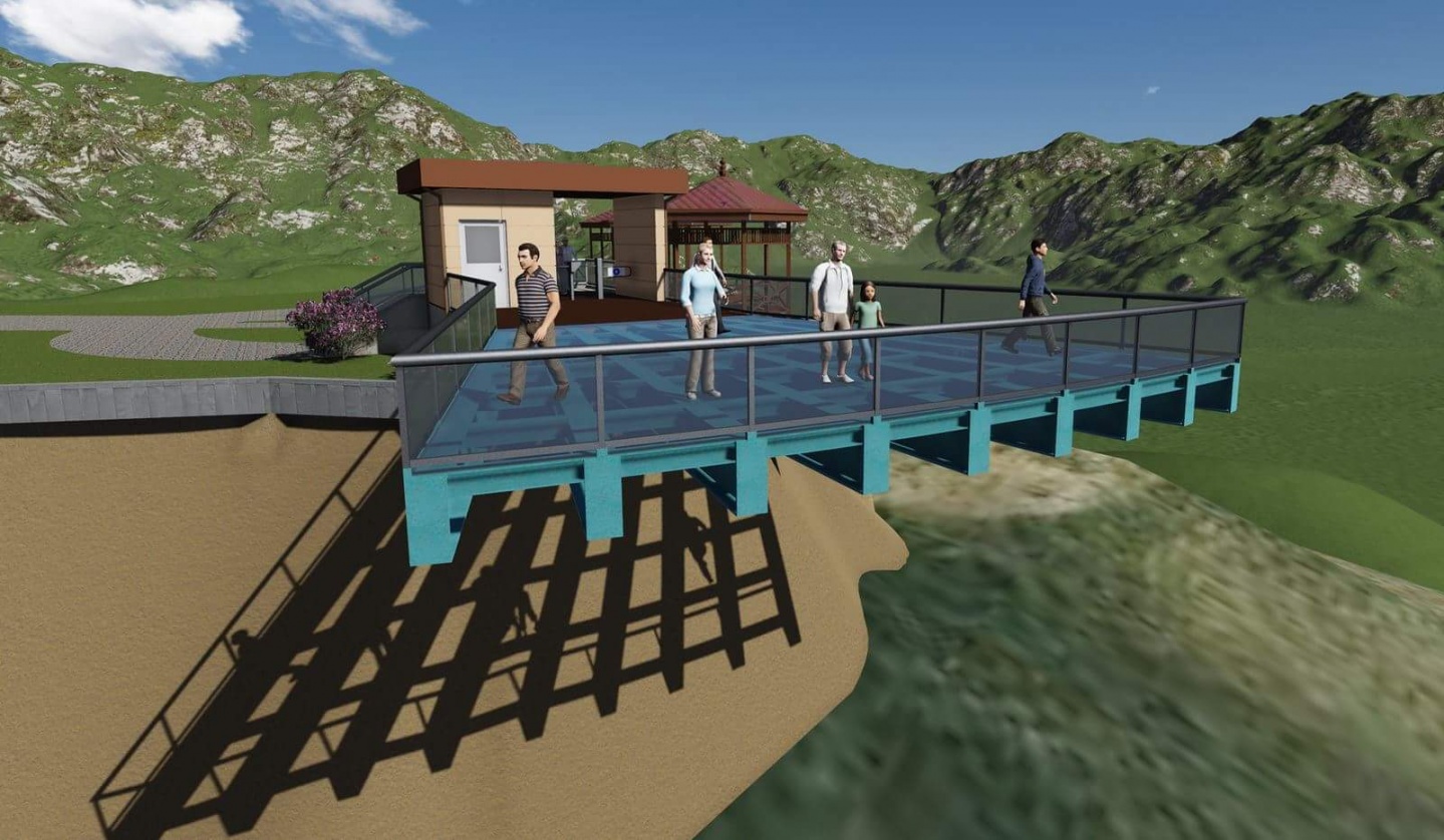 Torul Kalesinin cam seyir terası ihale edildi 5