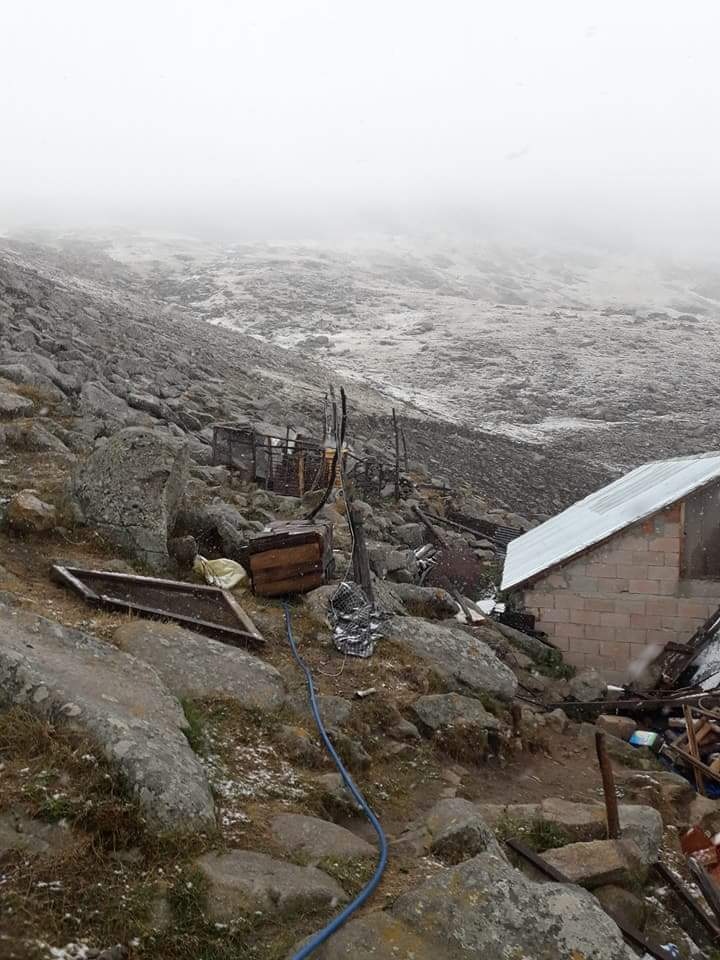 Gümüşhane’nin yüksekleri beyaza büründü 2