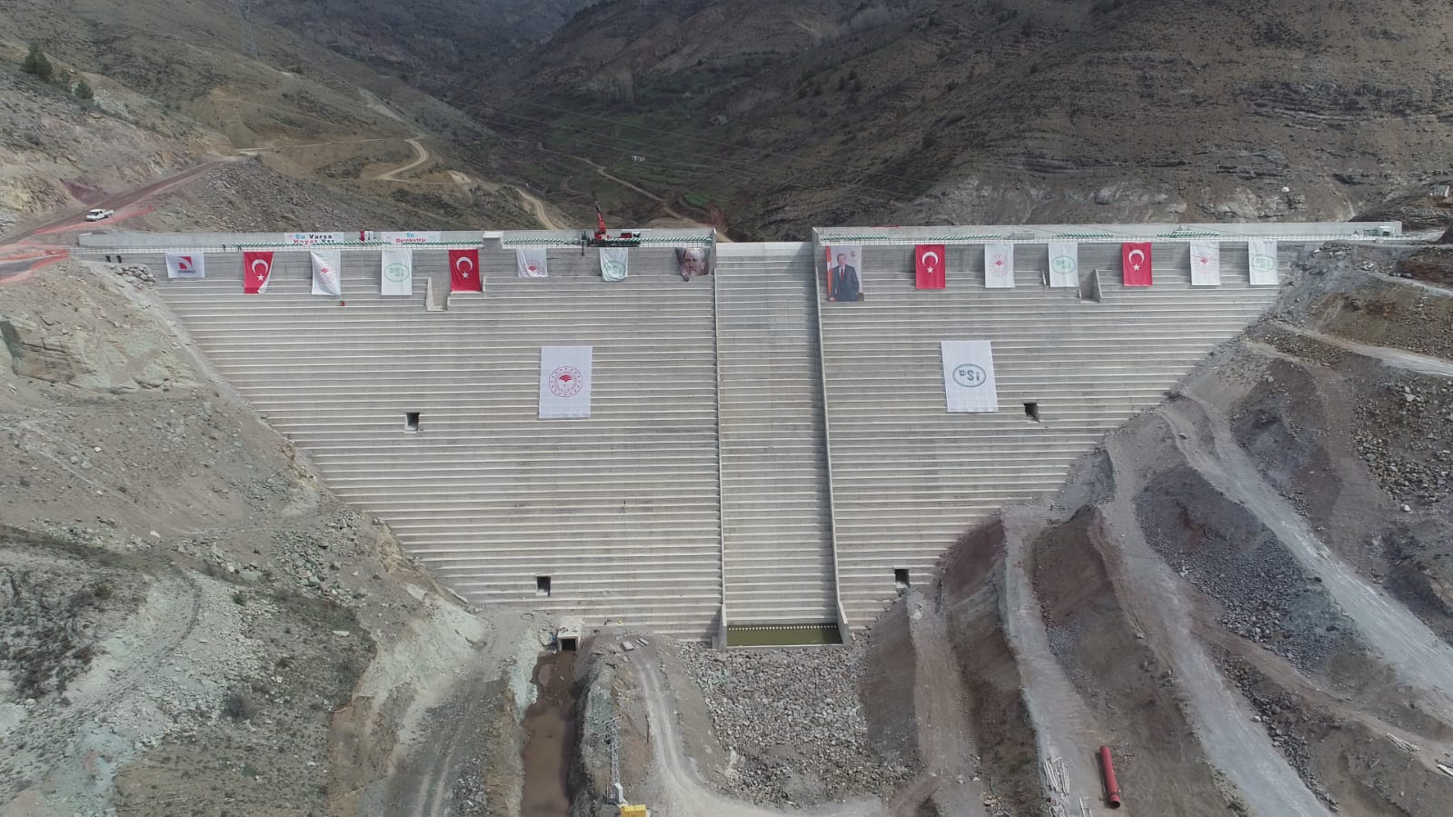 Bahçecik Barajı’nda su tutma töreni gerçekleştirildi 1