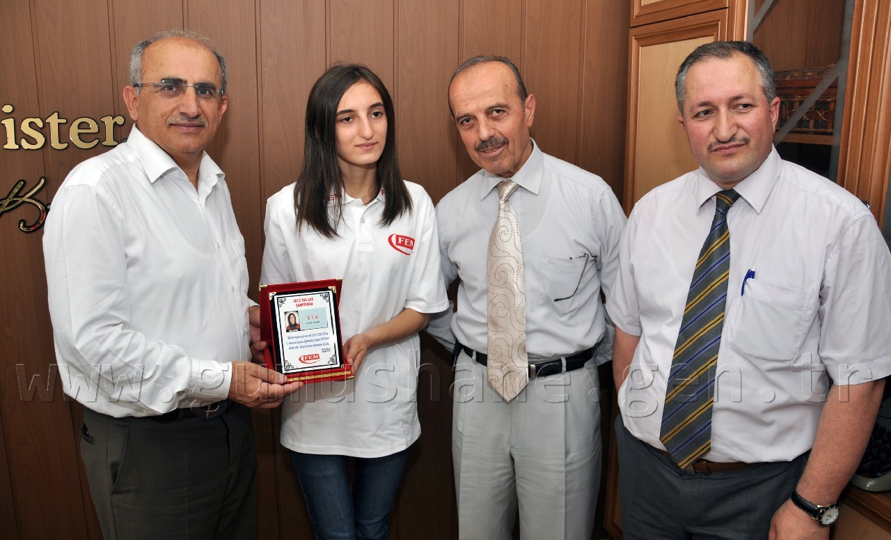 Şampiyon FEM'lilerden Vali Mayda ve Aktaş'a Ziyaret 4