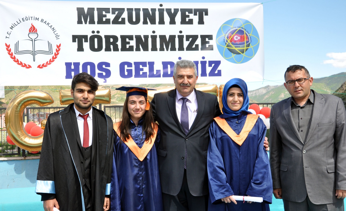 Türk Telekom Fen Lisesinde 10. Dönem Mezuniyet Coşkusu 16