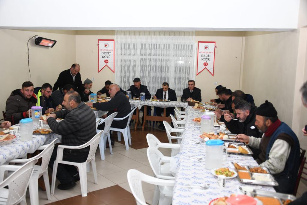 Geçit köyünde iftar geleneği 15 yıldır sürüyor 1