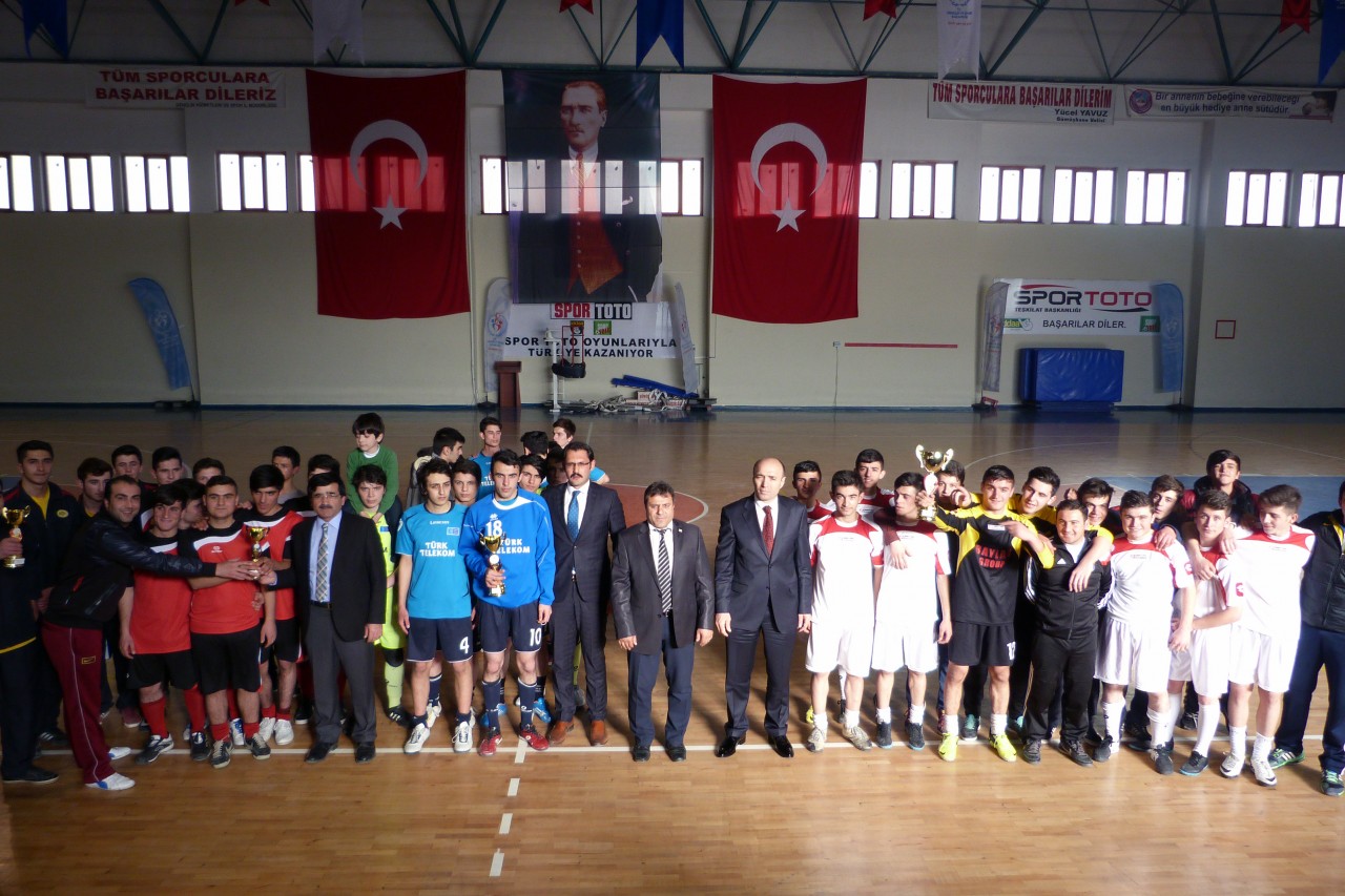 Futsal’da Kelkit birinci oldu 2