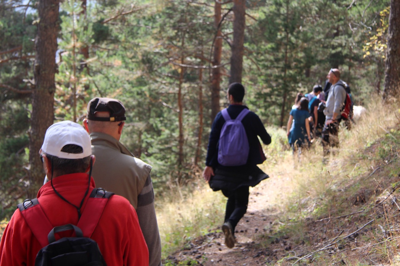 Gümüşhaneli dağcılardan sonbahar yürüyüşü 1
