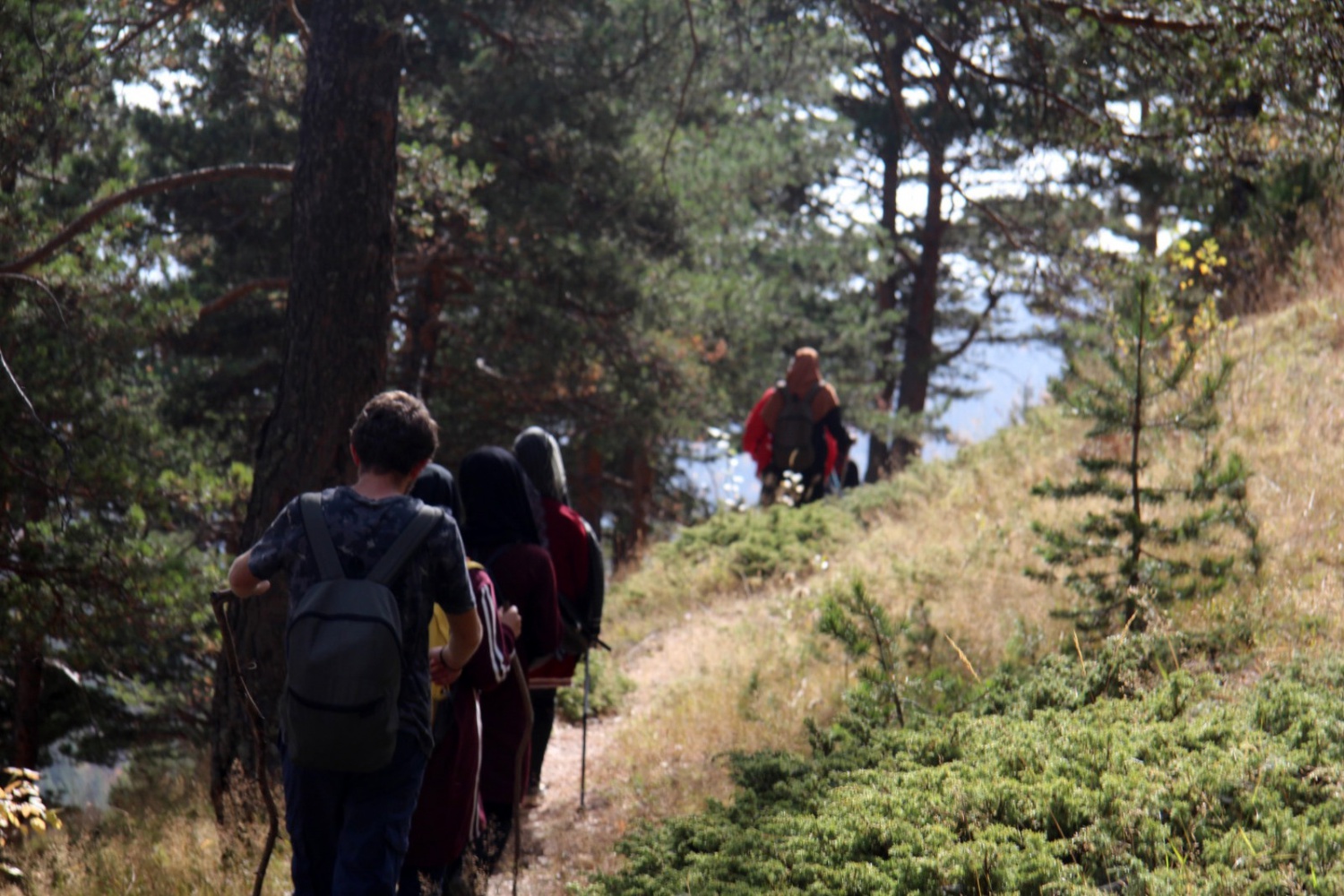 Gümüşhaneli dağcılardan sonbahar yürüyüşü 5