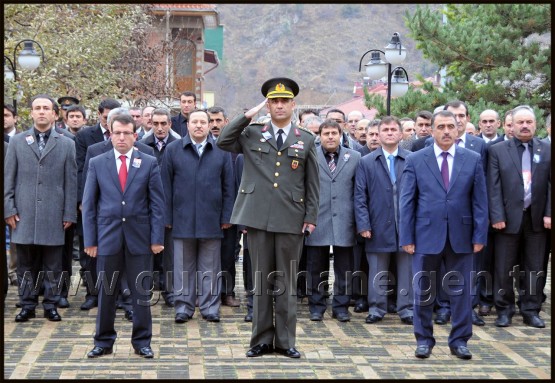 Ulu Önder Ölümünün 73.Yılında Gümüşhane'de Anıldı 1