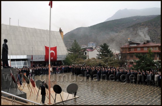 Ulu Önder Ölümünün 73.Yılında Gümüşhane'de Anıldı 2