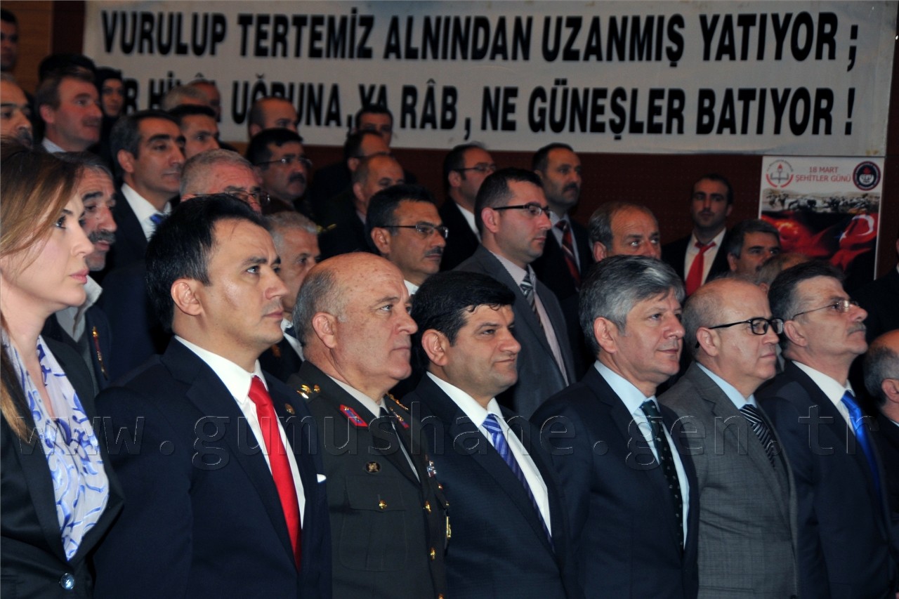 Gümüşhane'de Çanakkale Zaferi ve Şehitler Anıldı 6