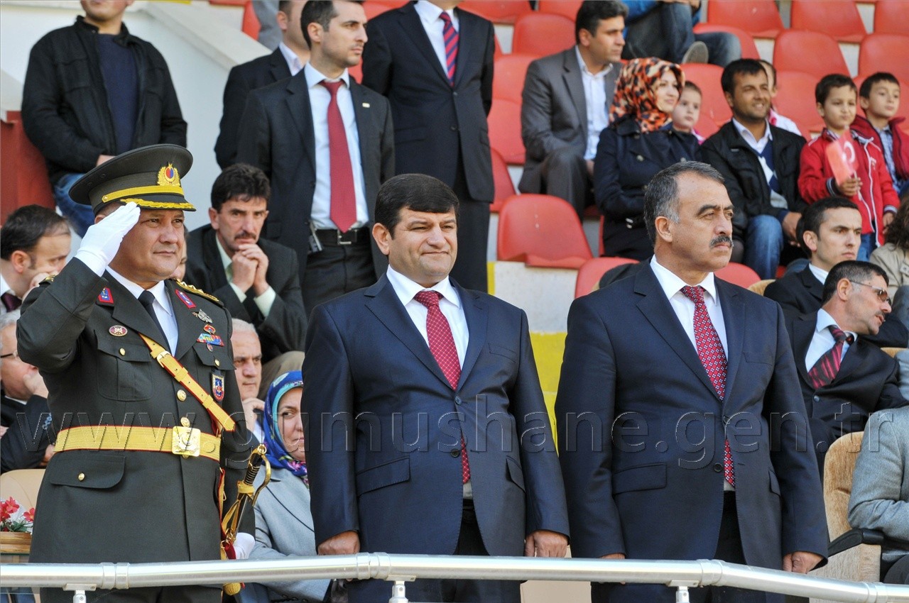 Gümüşhane'de 29 Ekim Kutlamaları 1