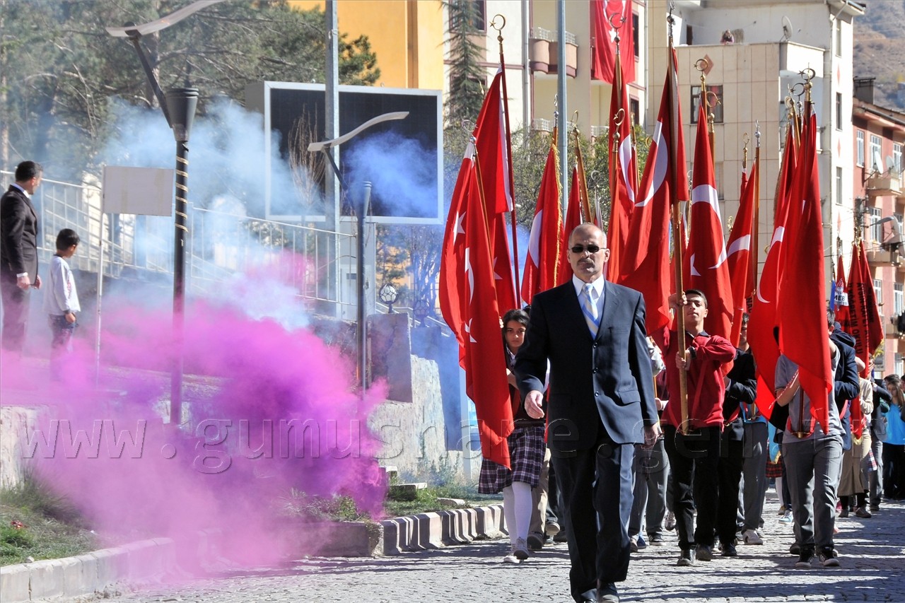 Gümüşhane'de Cumhuriyet Bayramı Kutlamaları 7