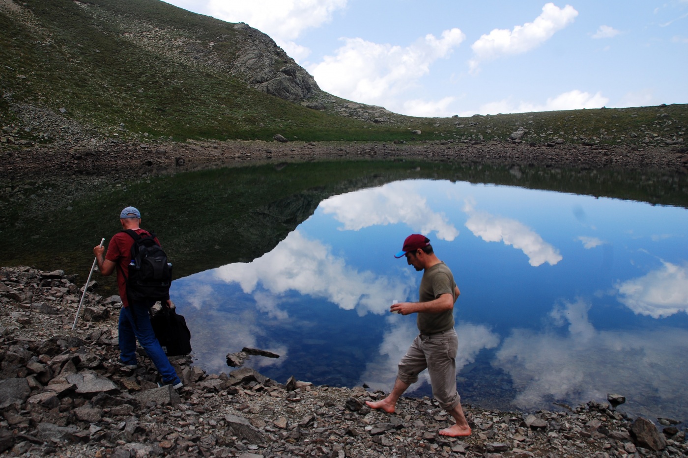 Artabel Tabiat Parkı göllerinden numuneler alındı 12