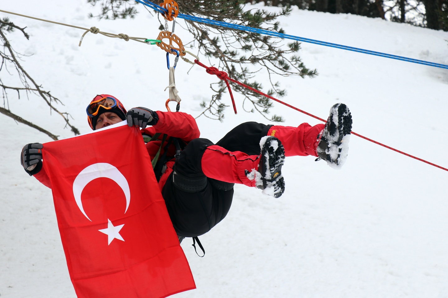 AFAD ekiplerinden Zigana'da nefes kesen tatbikat 25