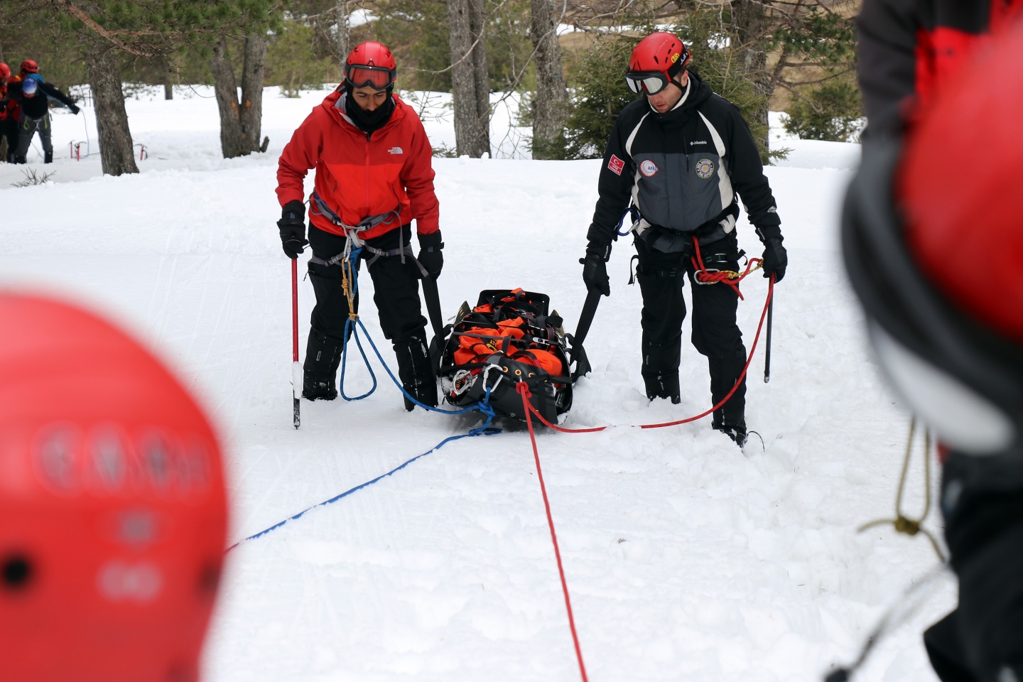 AFAD ekiplerinden Zigana'da nefes kesen tatbikat 28