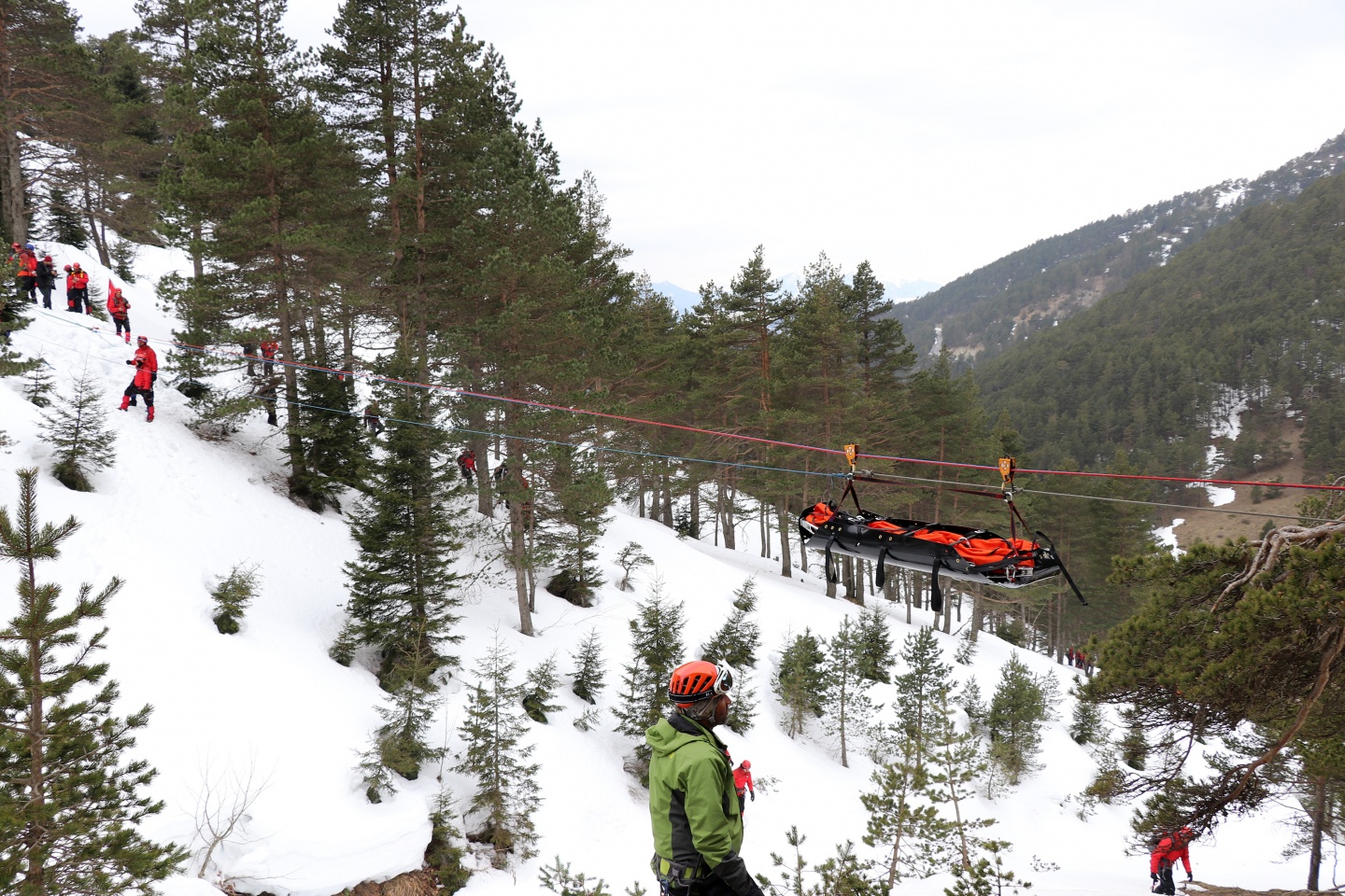 AFAD ekiplerinden Zigana'da nefes kesen tatbikat 39