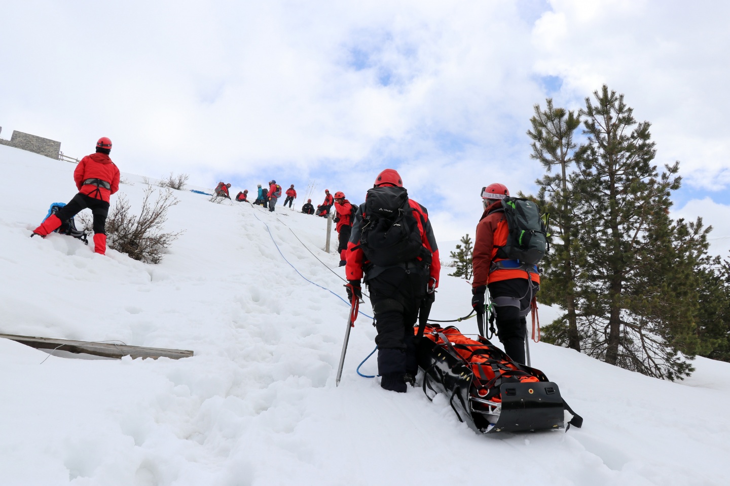 AFAD ekiplerinden Zigana'da nefes kesen tatbikat 31