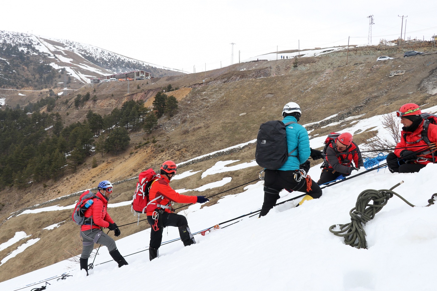 AFAD ekiplerinden Zigana'da nefes kesen tatbikat 54