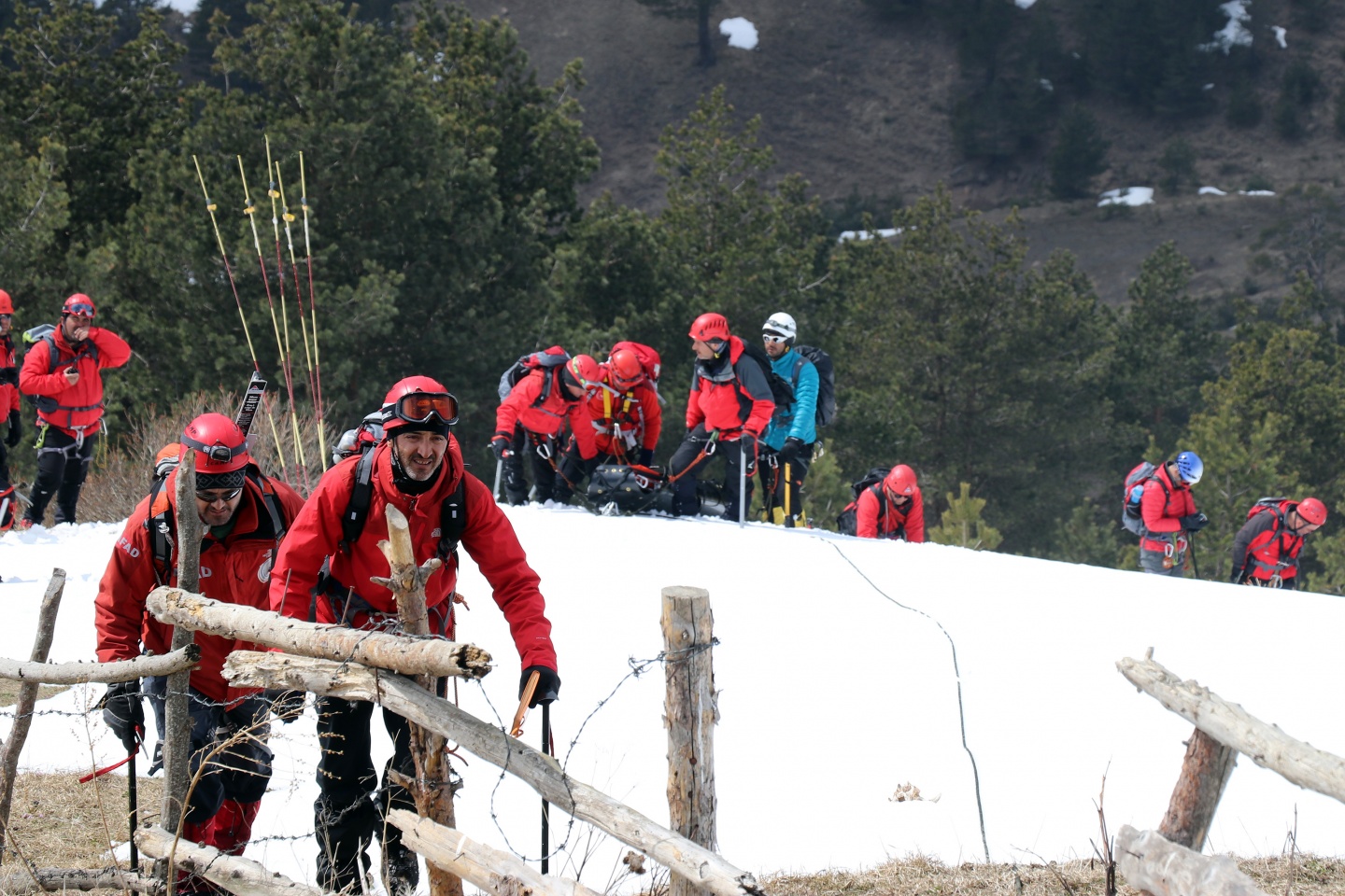 AFAD ekiplerinden Zigana'da nefes kesen tatbikat 14