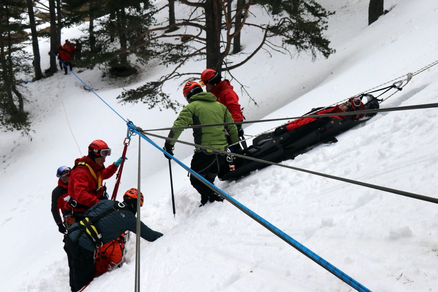 AFAD ekiplerinden Zigana'da nefes kesen tatbikat 19