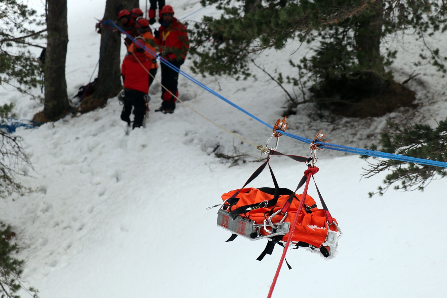 AFAD ekiplerinden Zigana'da nefes kesen tatbikat 38