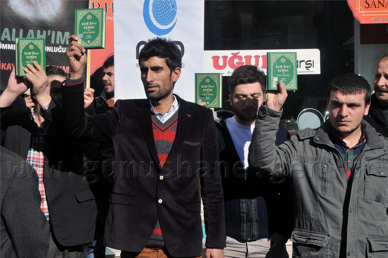 İsrail'in Mescid-i Aksa Zulmü Gümüşhane'de Kınandı 3