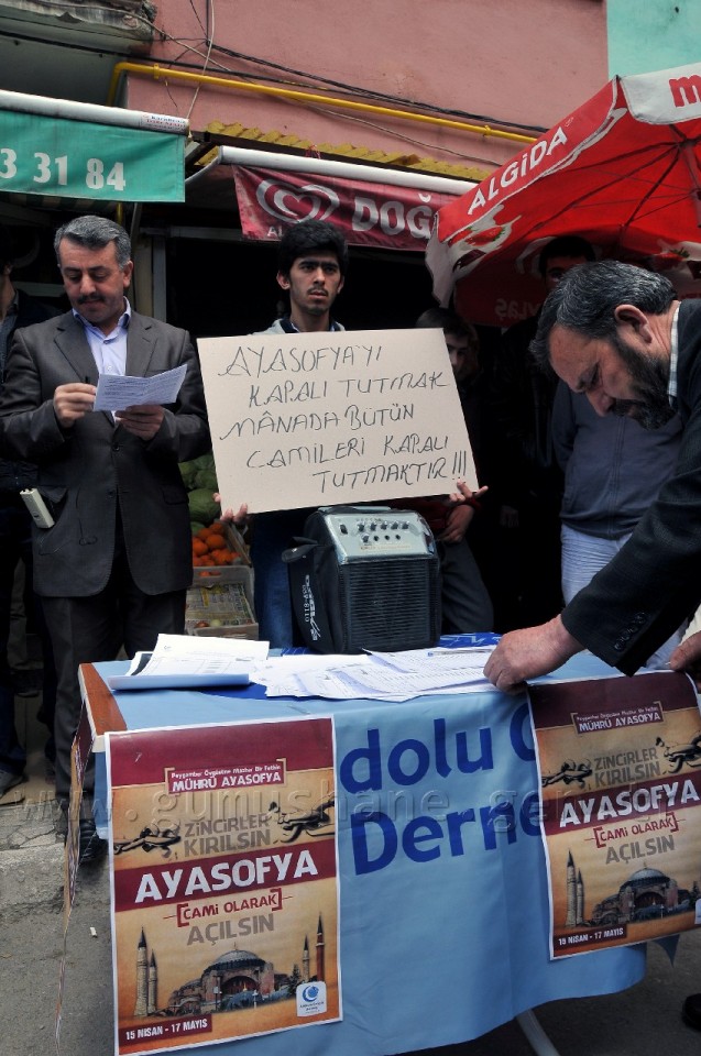 'Biletle Değil, Abdestle Girmek İstiyoruz' 5