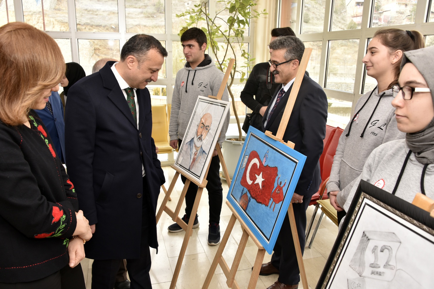 Gümüşhane’de İstiklal Marşı’nın kabulünün yıldönümü kutlandı 2