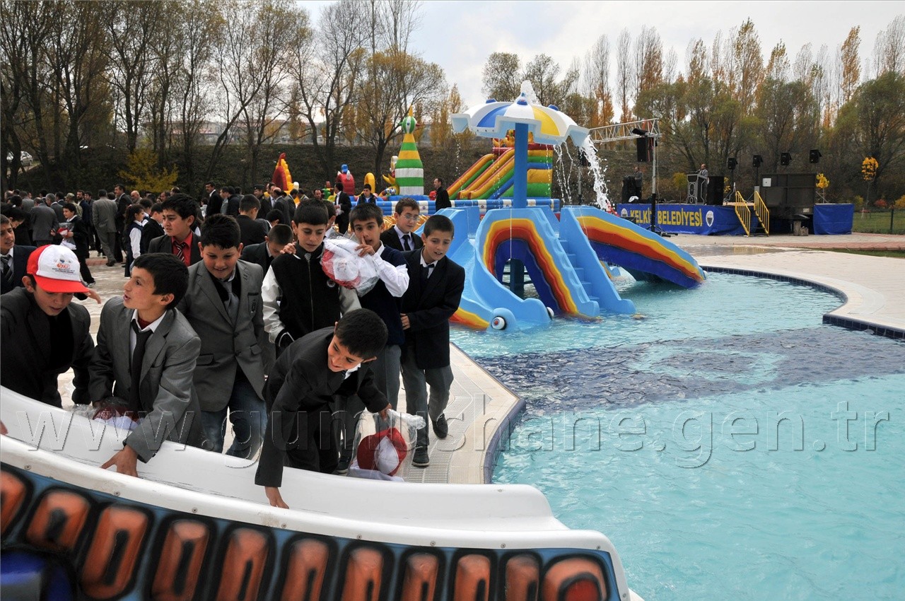 Kelkit'te Aqua Park Açıldı 6