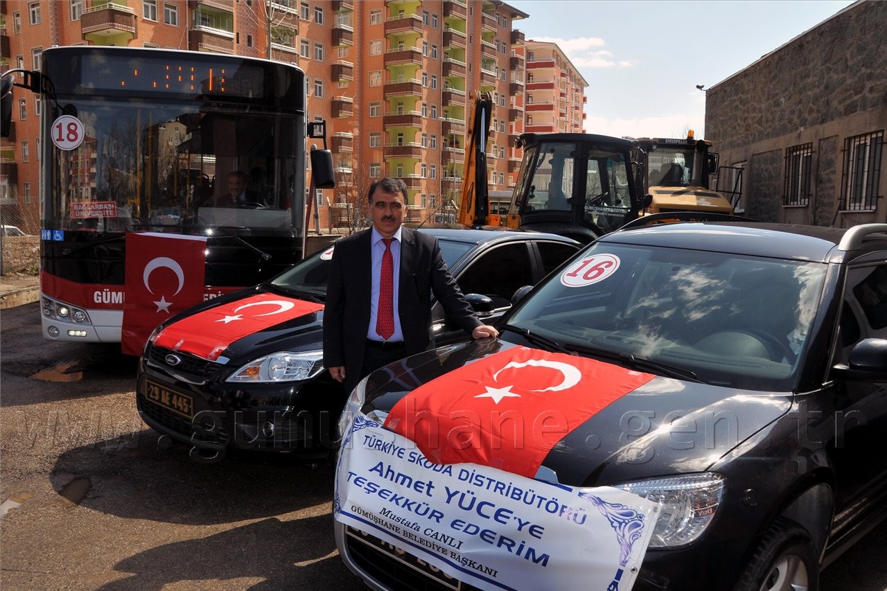 Gümüşhane Belediyesi 4 Yılda 20 Yeni Araç Aldı 4